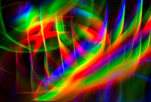 Experimental Abstract Light Photography One- Light Paintings By peter Smolenski